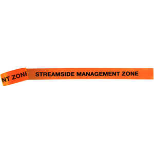 Flagging Tape - "STREAM MANAGEMENT ZONE"