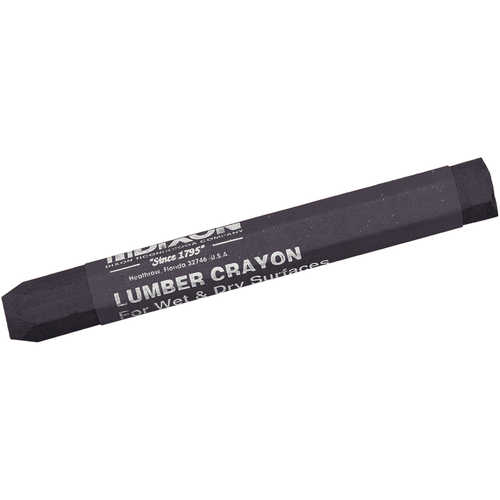 Johnson Level 40-0656 Black Lumber Crayons - 3/Pack
