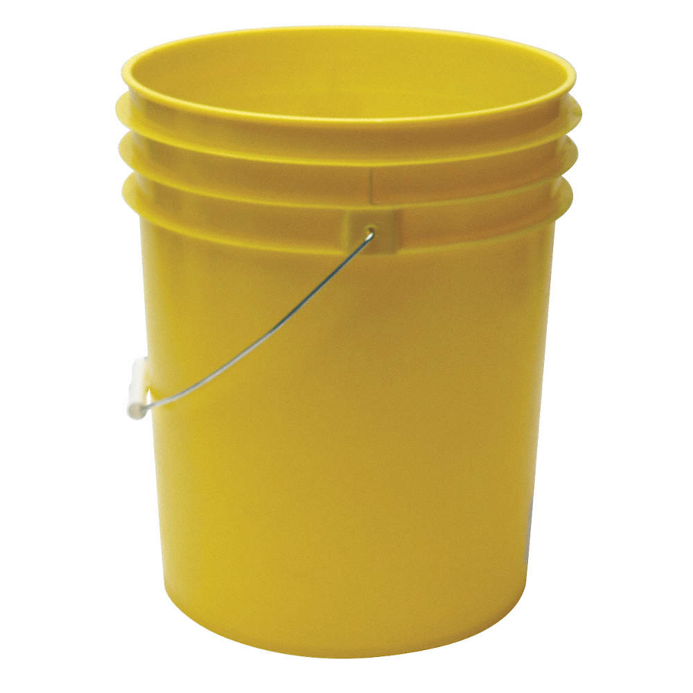 5 Gallon Pails Yellow