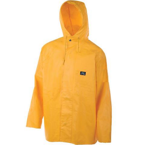 Helly Hansen Heavy-Weight PVC - Hooded Jacket, Yellow. X-Large