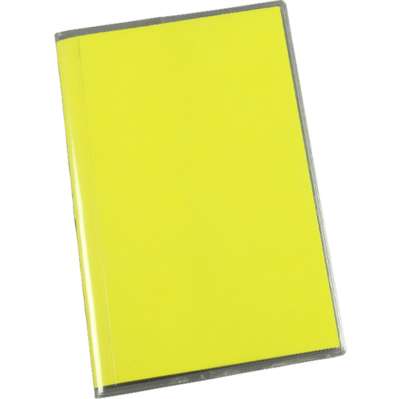 Clear Vinyl Notebook Cover for 