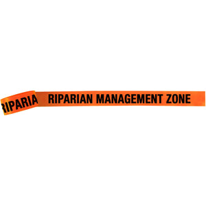 Flagging Tape - "RIPARIAN MANAGEMENT ZONE"