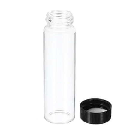 Screw Cap Vials, Glass, 11 Dram (40 ml), Case of 72