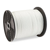 Solid Braided Nylon Rope - 3/16" x 500', White