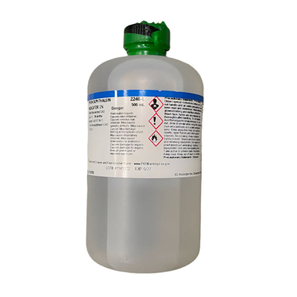 pH Wide Range Test Kit - Replacement Reagent, 500 ml
