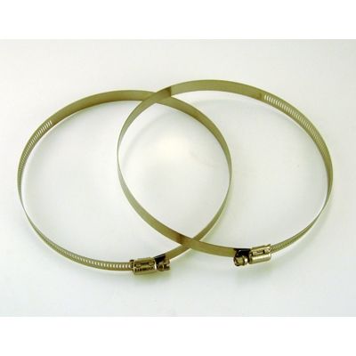 Replacement Hose Clamps for Wildco 1120, 1130 and 1140 Samplers, Pack of 2