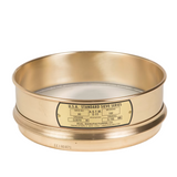 Sieves, 8" Diameter, Brass Framed, Stainless Steel Mesh (Various Mesh Sizes)