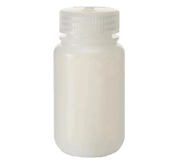 Bottle, Wide Mouth, HDPE, Natural 125ml