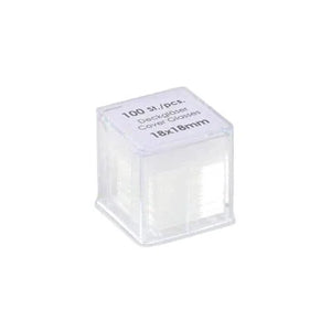 Microscope Cover Glass, 18 x 18 mm