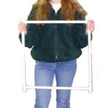 Sampling Square Collapsible Sampling Square, 1 Meter – Dynamic Aqua-Supply