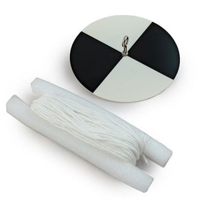 Fieldmaster (Educational Use) Secchi Disc, 20 cm Diameter with 20m Line