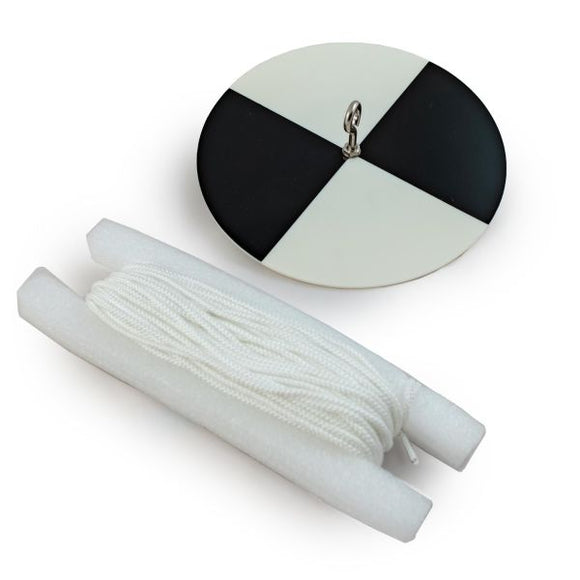 Fieldmaster (Educational Use) Secchi Disc, 20 cm Diameter with 20m Line