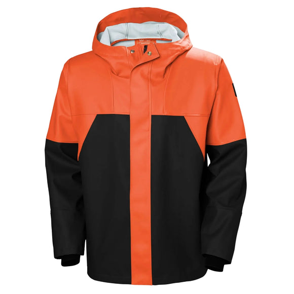 Storm Rain Jacket, Helly Hansen, Orange/Black