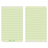 Rite-in-the-Rain - 3"X 5" Shirt Pocket, Top-Spiral, Notebooks, Green, #935, Box of 12