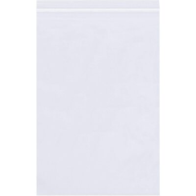 Recloseable Poly Bags, Plain