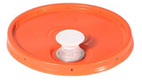 Bucket Lids with Pour Spout (Letica Brand) for 5 Gallon Pails (Various Colours)