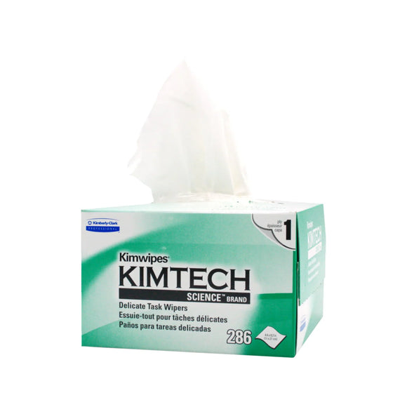 Kimwipes™ Delicate Task Wipers, 8.4 x 4.4 in. (21.33 x 11.17 cm), Box of 286