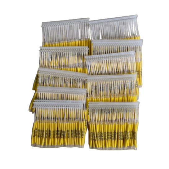 Fish Tags, Yellow, 1-500
