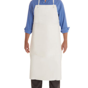 Apron, Heavy-Duty, White PVC