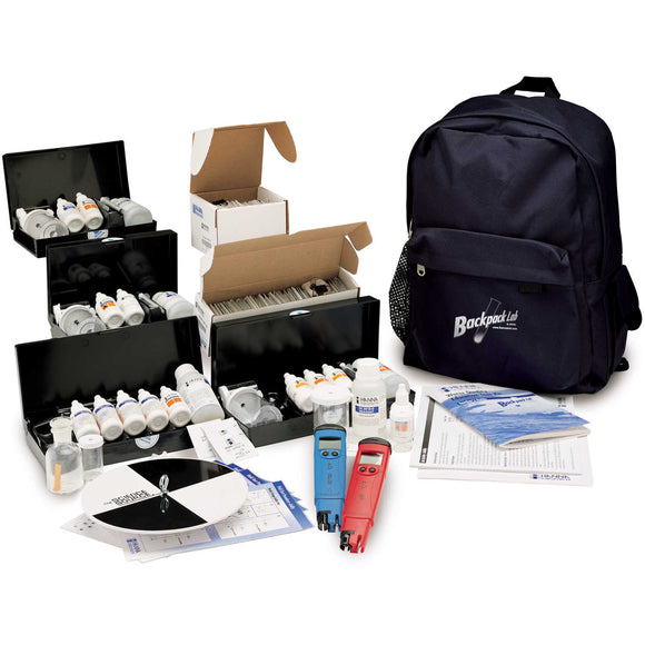 Hanna Instruments® Backpack Lab™ Water Quality Education Test Kit