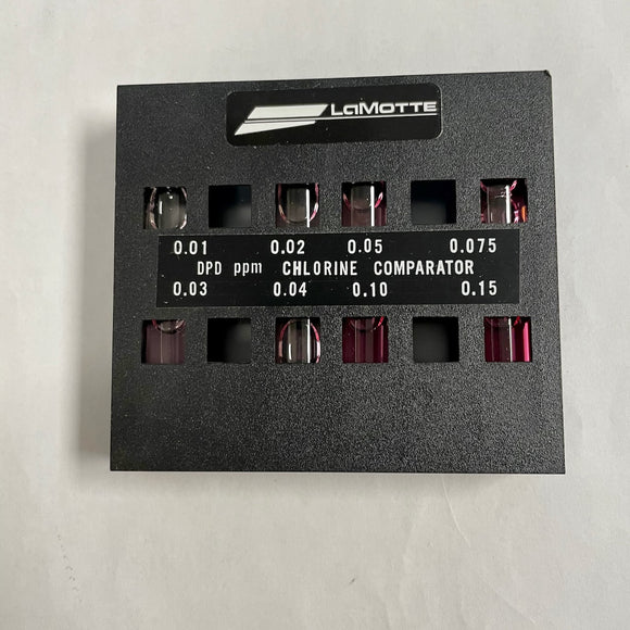 Replacement Color Comparator for LaMotte Chlorine test kit.