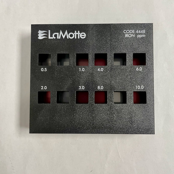 Replacement Color Comparator for LaMotte Iron test kit.