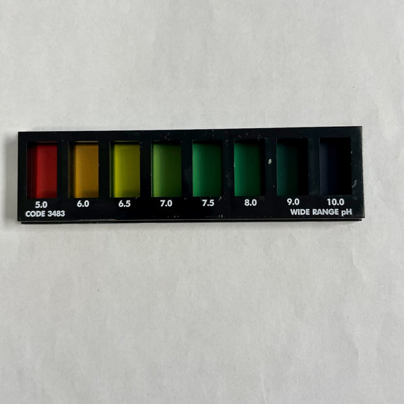 LaMotte pH Color Bar, 5.0 to 10.0 pH