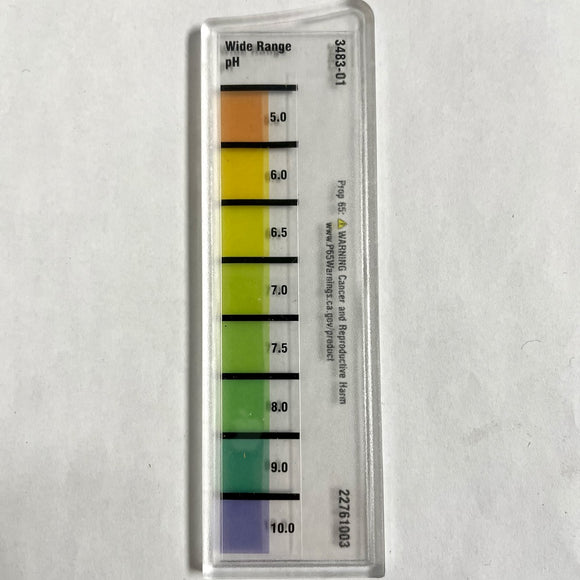 LaMotte Replacement pH Octa-Slide 2 Bar, 5-10 pH