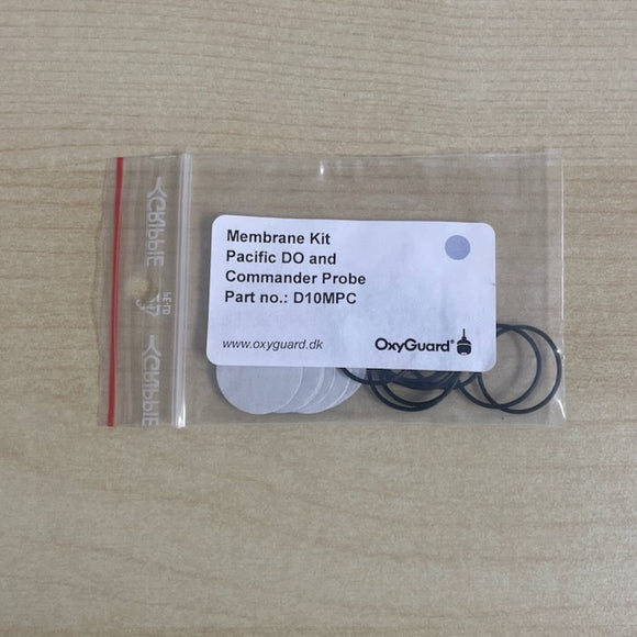 Membrane O-Ring Kit (10 Piece), for Oxyguard Commander D.O. Probe