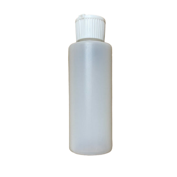 Narrow Mouth LDPE Cylinder Style Bottle, with Flip-Top Cap