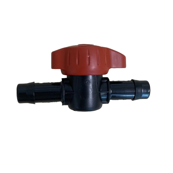 Teco 13mm Barb x Barb Hose Valve