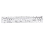 6" Vinyl Ruler