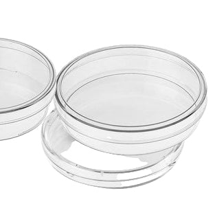 Petri Dish, Disposable, 90 x 15 mm, 3 Vents, Sterile, Sleeve of 20 Dishes