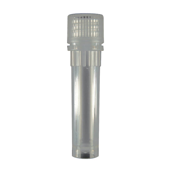Microcentrifuge Tubes with Screw Caps, Non-Sterile, 2.0 ml, Free-Standing