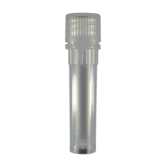Microcentrifuge Tubes with Screw Caps, Sterile, 2.0 ml, Free-Standing