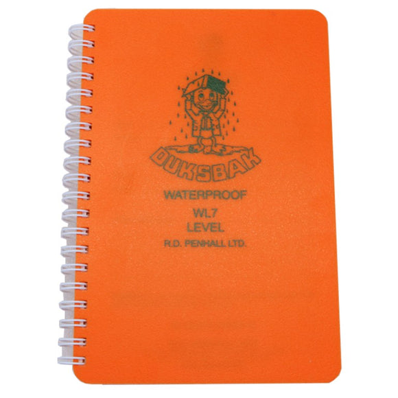 Duksbak - #WL-7 Waterproof Coil Bound Notebook, Level Pattern