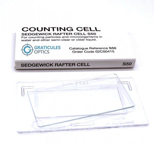 Sedgewick Rafter Counting Chamber, With Grid, Plastic