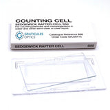 Sedgewick Rafter Counting Chamber, With Grid, Plastic