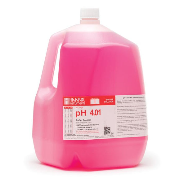 Hanna Standard pH 4.01 Buffer Solution, 4000 ml