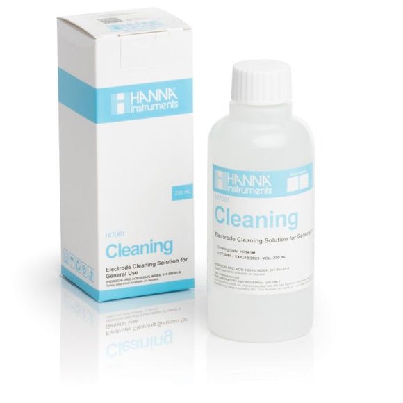 Hanna pH Electrode Cleaning Solution, 250 ml