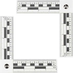 Right Angle Photography Scale Set