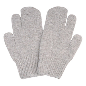 One-Fingered Wool Mitt Liner, 70% Wool