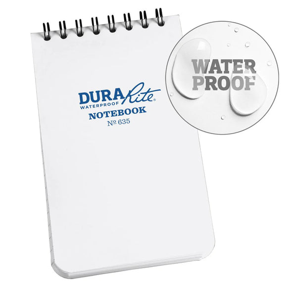 DuraRite - #635 Shirt Pocket Spiral, Waterproof Notebook