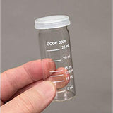 #0608 - Replacement Test Tube, 5-10-12.9-15-20-25 mL, Glass, w/Cap