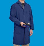 Lab Coat, Poly/Cotton, Blue