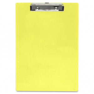 Clipboard, Neon Yellow Acrylic, 9" x 12"