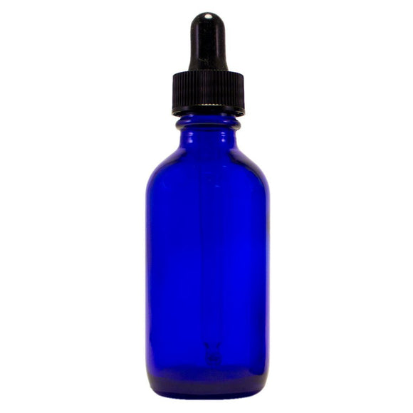 Dropping Bottle, Cobalt Blue Glass, 60 ml