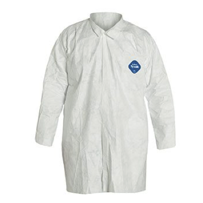Lab Coat, Tyvek®, White