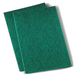 Scouring Pad, Green, 6
