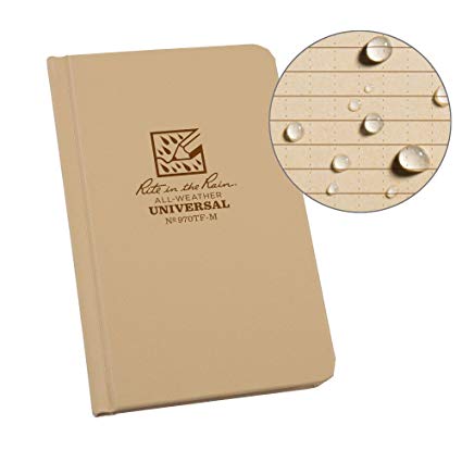 Rite-in-the-Rain - #970TF-M Pocket Sized Bound Book, Universal Pattern